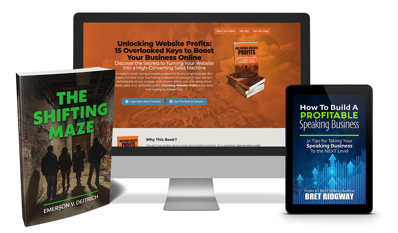 Author promotion platform
